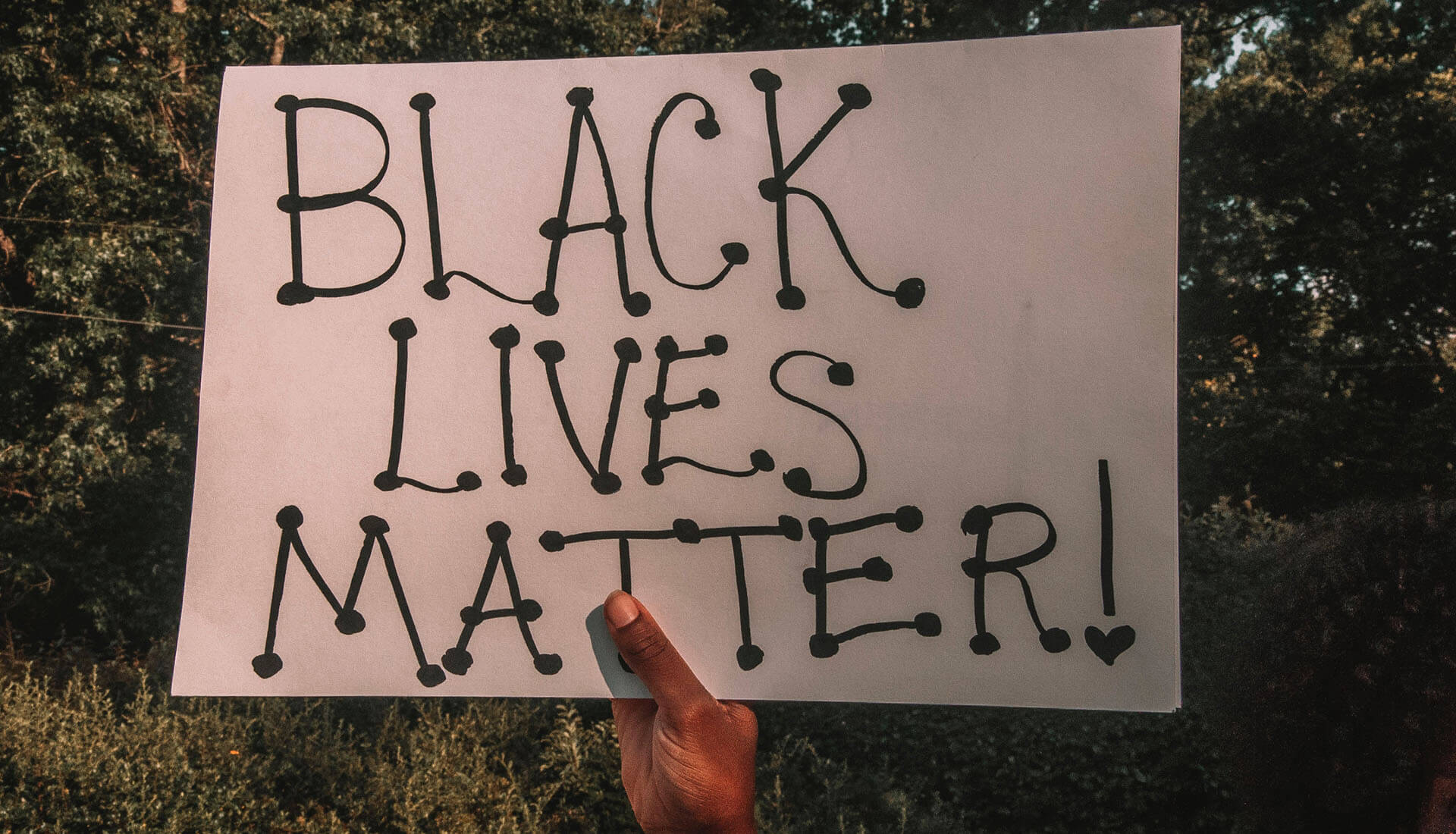 Black Lives Matter Sign
