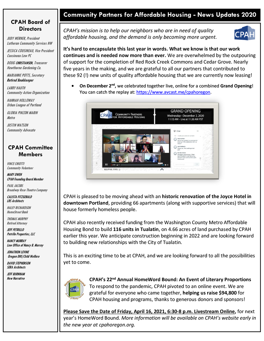 News and Updates