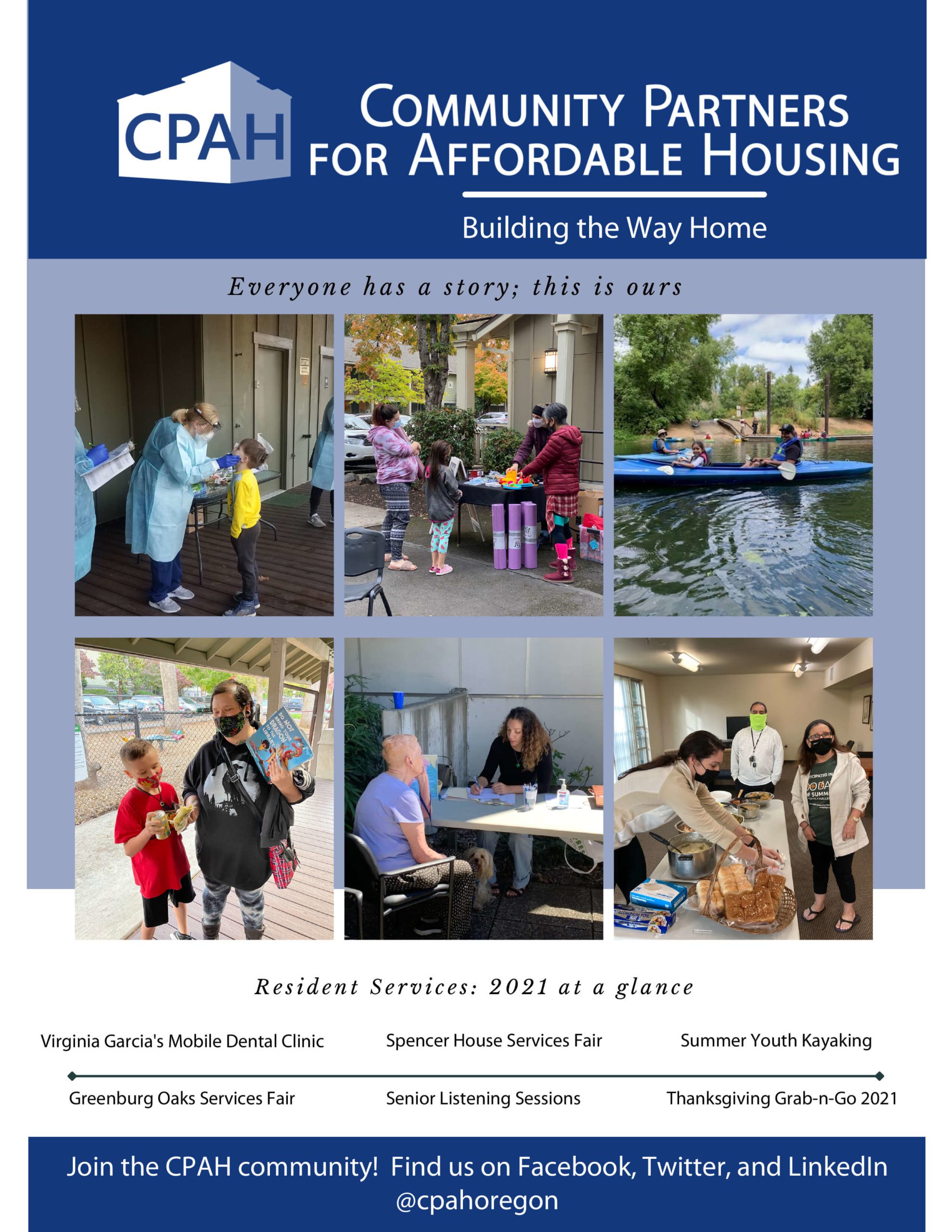 Resident Services at a glance