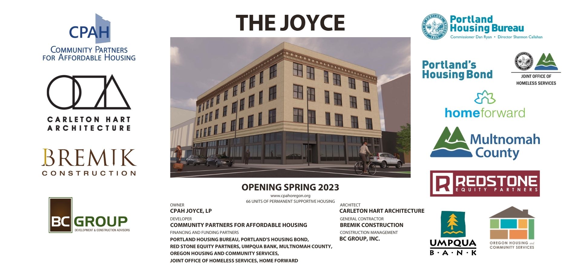 The Joyce Groundbreaking